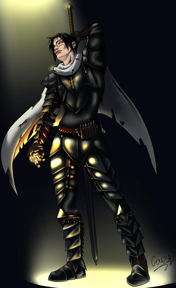 $40 half body $50 full body Full render: Smooth shading, complex shapes and textures. Usually takes 1-2 weeks to complete after the sketch is approved.